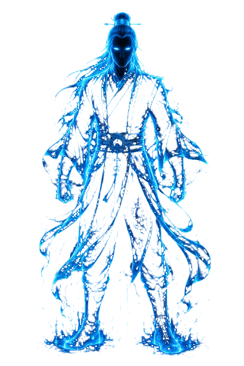 Holographic warrior — your leveling avatar